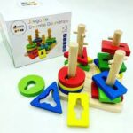 Juego de Encastre Geometrico con Rotacion