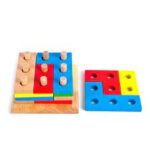 Juego de Encastre Geométrico Tetris - Imagen 2