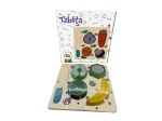 Tablita de frutas y verduras con encastre