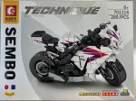 Moto para armar Sembo block (Technique)