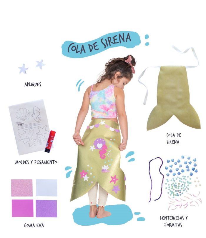 Mi cola de sirena - Kit para crear - Imagen 2