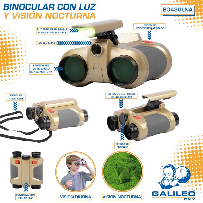 Binocular con luz nocturna - Imagen 2