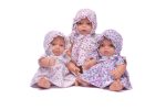 Bebotes chicos - Juliette con vestido con capelina - Imagen 2