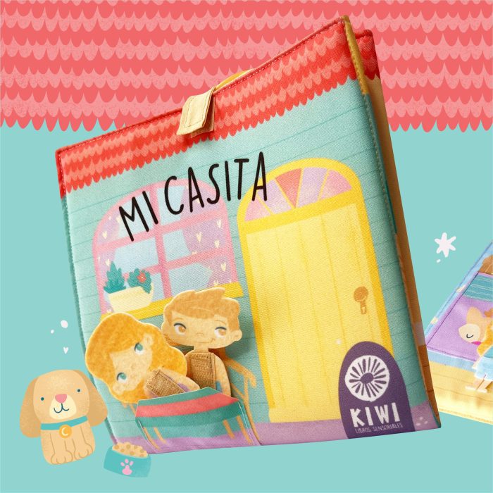 Libro de tela - Valija mi casita - Imagen 2