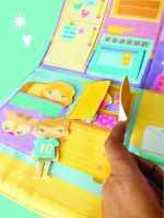Libro de tela - Valija mi casita - Imagen 5