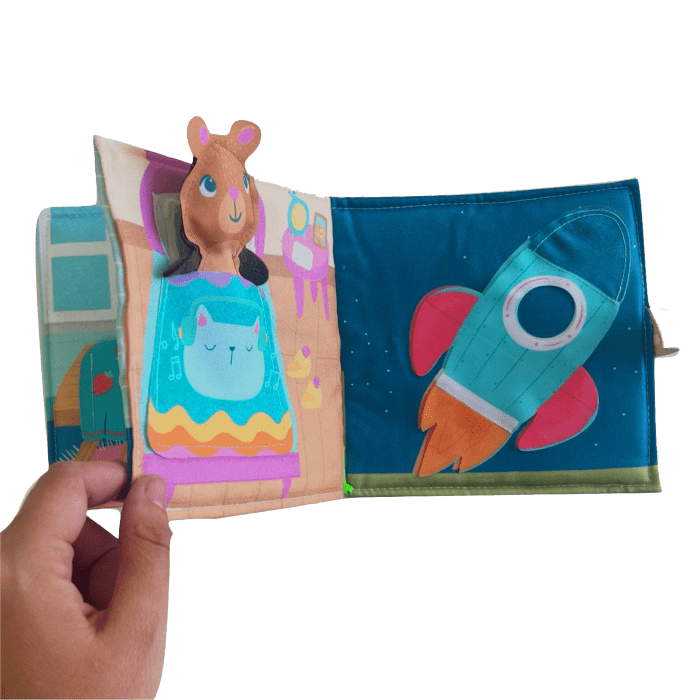 Libro de tela - A domir! - Imagen 2