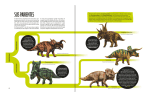 EL MUNDO DEL TRICERATOPS - Libro y piezas para armar - Imagen 3