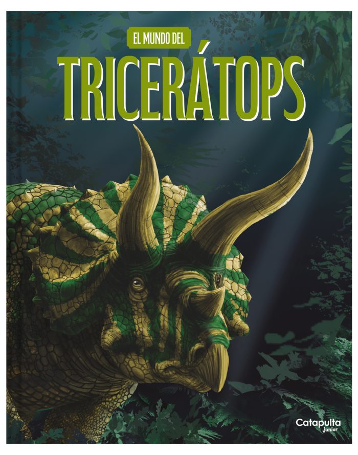 EL MUNDO DEL TRICERATOPS - Libro y piezas para armar - Imagen 5