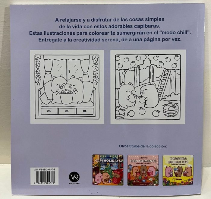 Capi Cuddles - Libro para colorear - Imagen 2