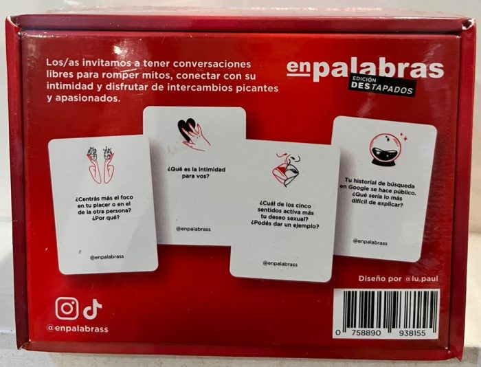 En palabras, Edición destapados - Imagen 3